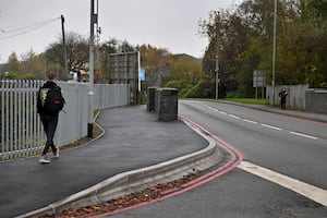 WALSALL COPYRIGHT NATIONAL WORLD TIM STURGESS 07/11/24. 

New footpath over the A34 Green Lane Bridge, in Birchills, Walsall.