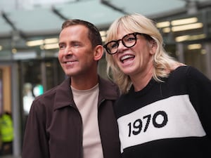 Zoe Ball and Scott Mills