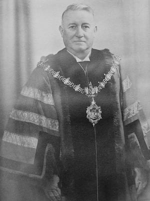 Former Dudley Mayor and June's grandfather Bertie Thomas-Harwood