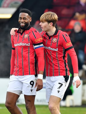 Jamille Matt (nine) and Nathan Lowe (18) have scored a combined 27 goals for Walsall this season.