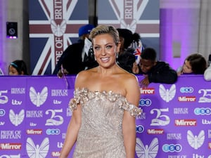 Amy Dowden attends the Pride of Britain Awards this year