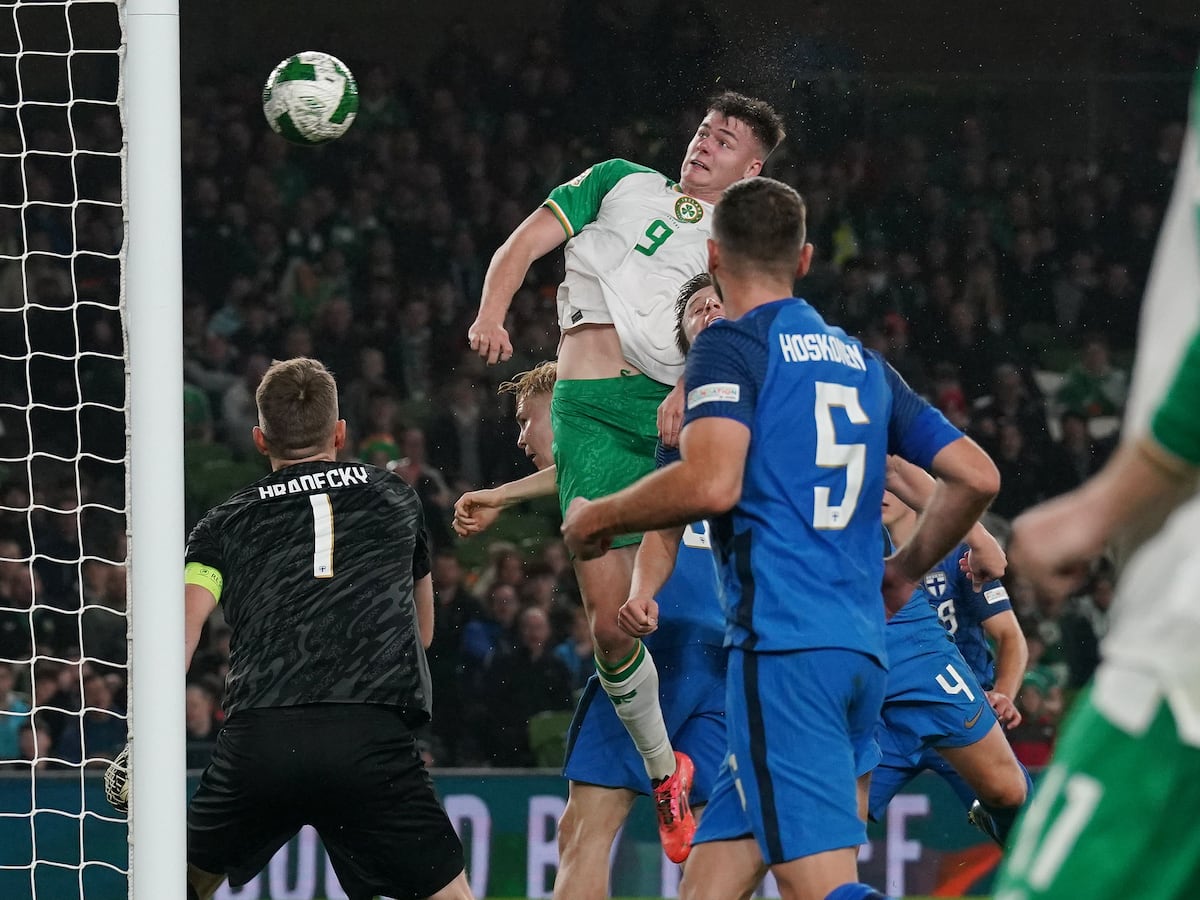 Evan Ferguson vows to battle through negativity with Republic of Ireland