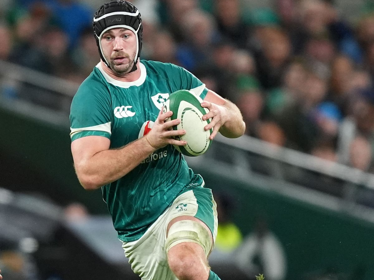 Caelan Doris confident he will ‘continue to grow’ as Ireland captain