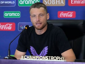 Jos Buttler at a press conference