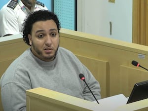 Terrorist Abdalraouf Abdallah giving evidence at the Manchester Arena inquiry