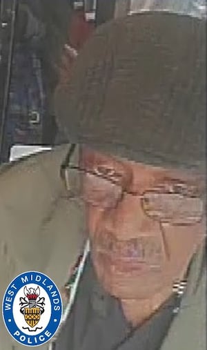 Man West Midlands Police want to speak to after a bus passenger was assaulted in Birmingham