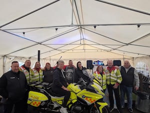 The Royal Oak Bikers, who helped raise £13,000 for charity in 2024