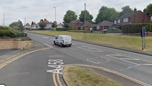 Junction of Stourbridge Road and Foxhollies Drive in Halesowen