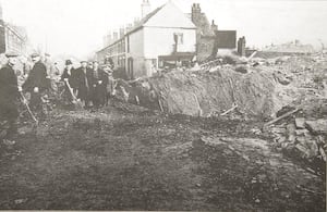 John Brookes's house in Lombard street, West Bromwich was destroyed in 1940