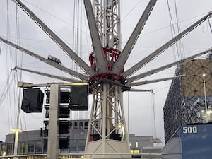 A fairground ride