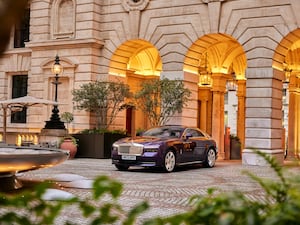 A Rolls-Royce Spectre model