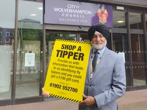 Councillor Bhupinder Gakhal said Wolverhampton Council won't hesitate to prosecute fly tippers