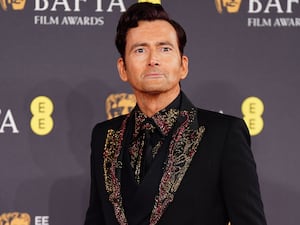 David Tennant attending the EE Bafta Film Awards 2025 at the Royal Festival Hall, Southbank Centre, London