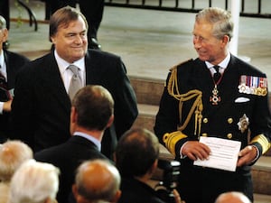 The then Prince of Wales with deputy prime minister John Prescott in 2005