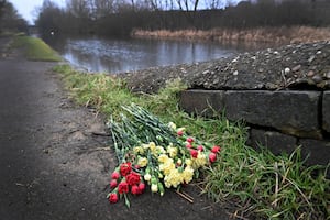 DUDLEY COPYRIGHT TIM STURGESS NATIONAL WORLD 11/02/25. Tributes to a man who was found in the canal water near Astle's/Primrose bridge, Dudley on Friday. He was confirmed dead at the scene.