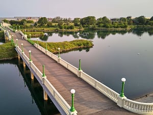 Marine Lake in Southport