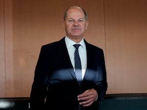 German Chancellor Olaf Scholz