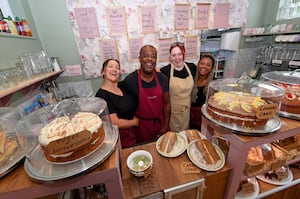 The team at Cupcake Lane in Tettenhall work to ensure the food and drink is fresh each day