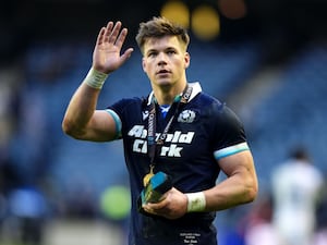 Scotland centre Huw Jones