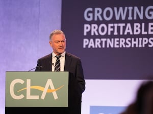 Environment Secretary Steve Reed delivering a speech at the Country Land and Business Association conference