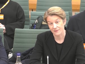 Amanda Pritchard during her appearance before the Health and Social Care Committee