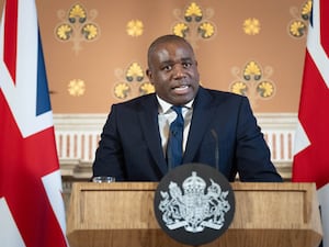 Foreign Secretary David Lammy (PA)