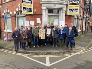 Pictured at photocall outside White Lion pub in Caldmore, Walsall, 7 February 2025
Pic taken by Rachel Alexander LDR 
Permission for use for LDR partners 