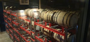 Thousands of litres of whisky all maturing for the members