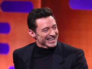 Hugh Jackman during an appearance on The Graham Norton Show