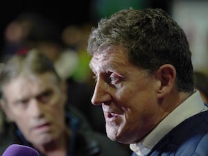 A close-up of former Green Party leader Eamon Ryan