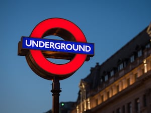 Tube sign