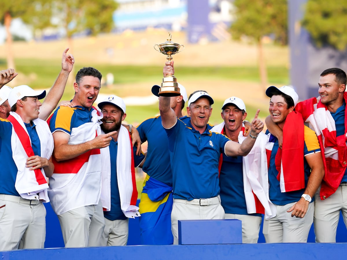 Fireside chat helped Europe players become ‘vulnerable’ before Ryder Cup victory