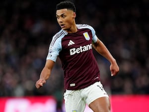 Ollie Watkins in action for Aston Villa