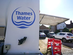 Thames Water sign