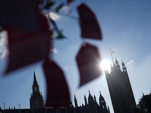 Silhouette of Parliament