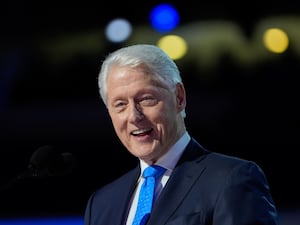 Bill Clinton speaks during the Democratic National Convention (Paul Sancya/AP)