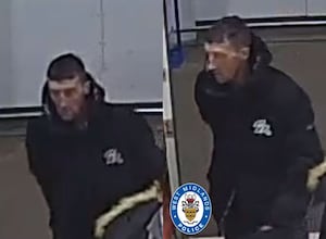 Do you recognise this man? Police want to speak to him following a robbery at a Birmingham supermarket. Photo: West Midlands Police