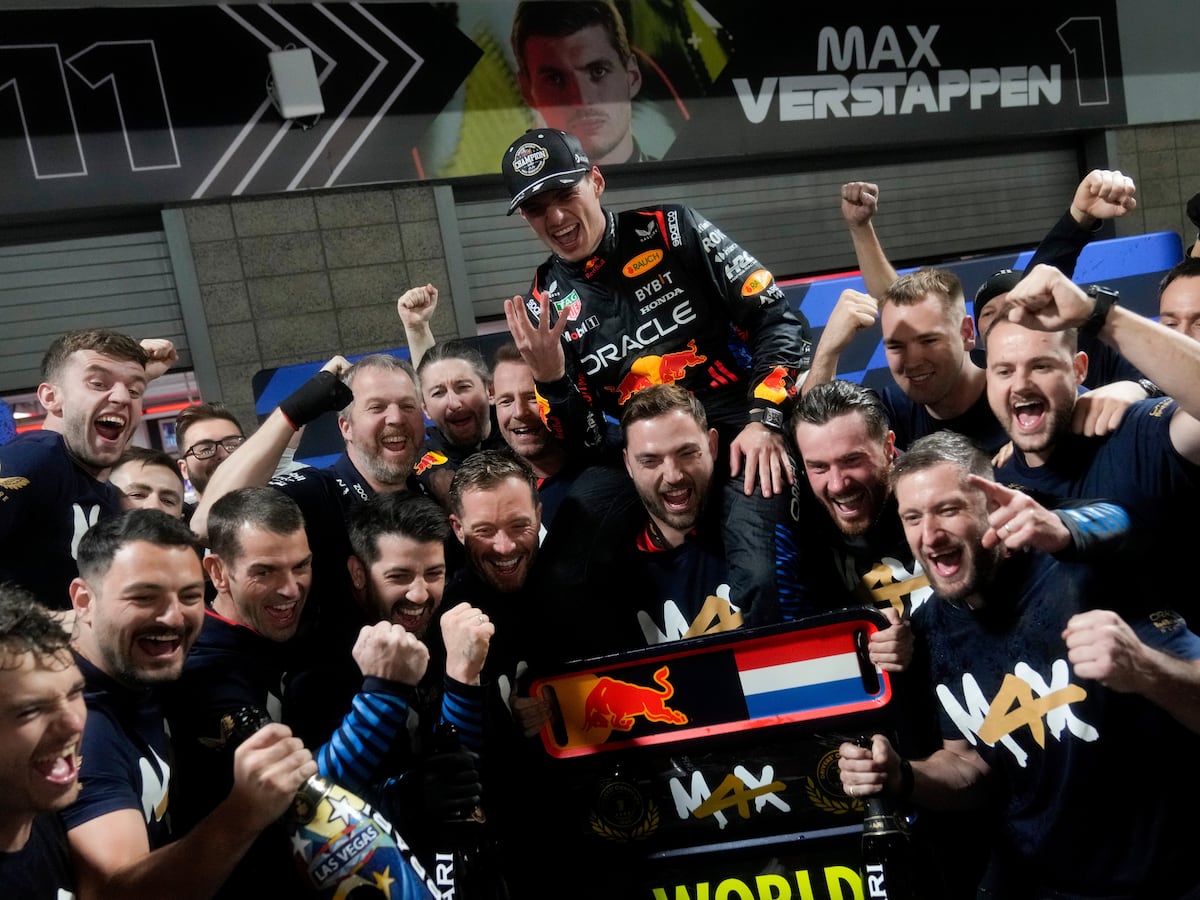 Formula One’s greatest champions as Max Verstappen joins elite group