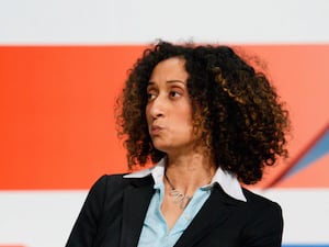 Katharine Birbalsingh at the 2010 Conservative Party Conference, Birmingham