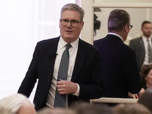 Prime Minister Sir Keir Starmer arriving for a press conference as he attends the G20 summit in Rio de Janeiro, Brazil.