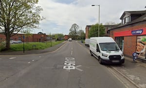 Police discovered cash, drugs and mobile phones on Elmore Lane, Rugeley. Photo: Google