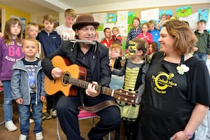  The Codsall Hive was opened by former Dexy's man Andy Leek.