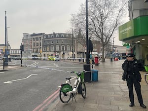 Police in Lewisham High Street