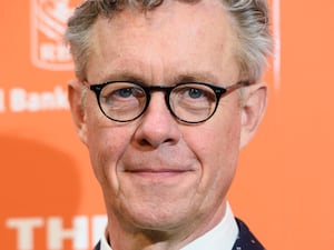 Alex Jennings on a celebrity carpet for a part