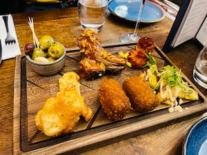 Cow & Sow tasting platter