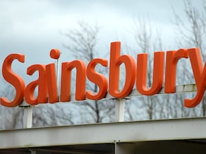 A Sainsbury's sign