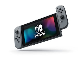 The new Nintendo Switch console