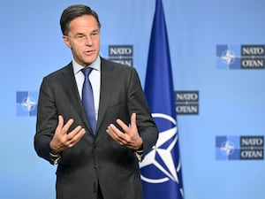 Nato secretary general Mark Rutte (Nicolas Tucat, Pool Photo via AP)