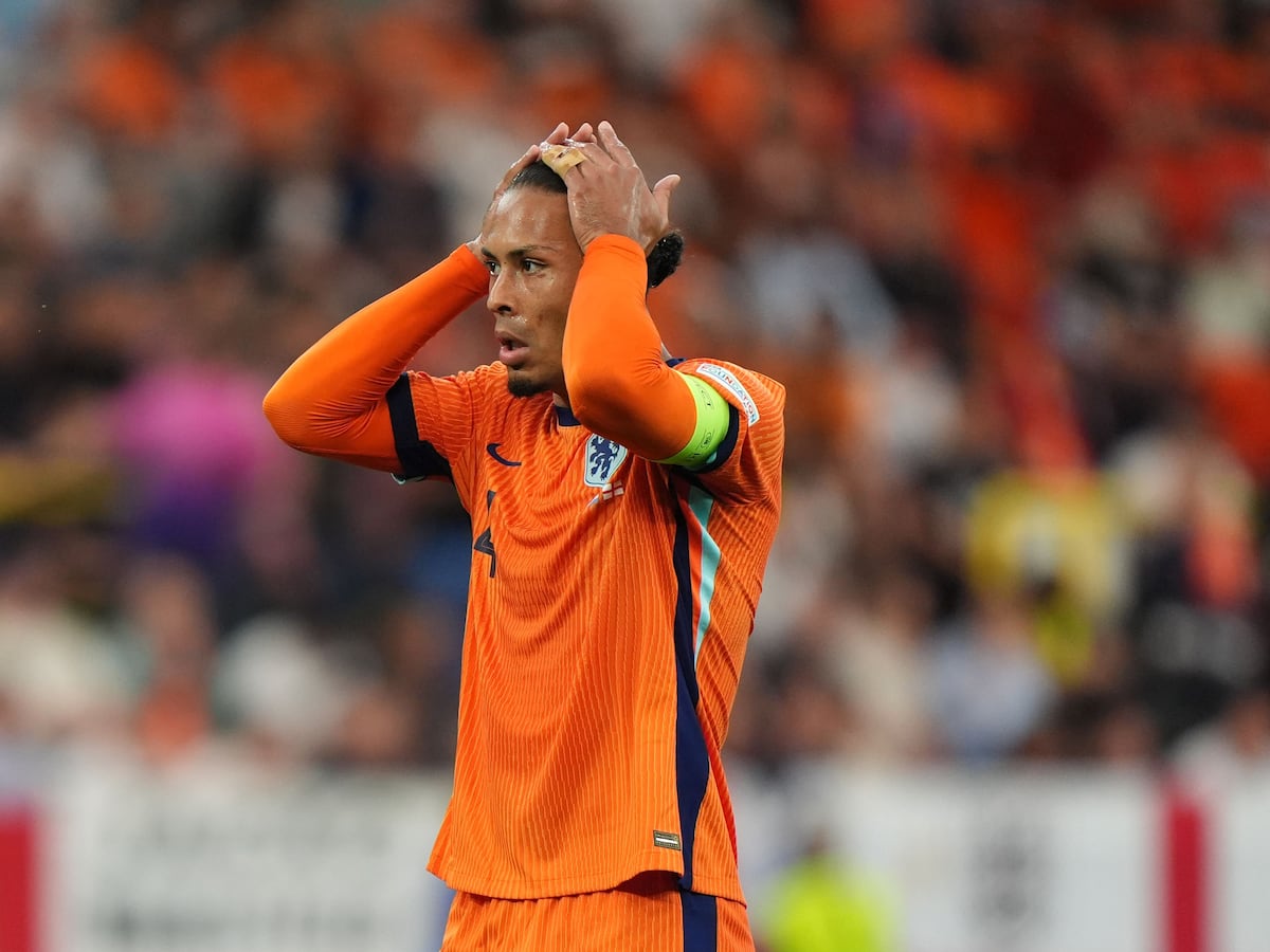 Liverpool captain Virgil van Dijk insists he is not bitter about Euro 2024 exit