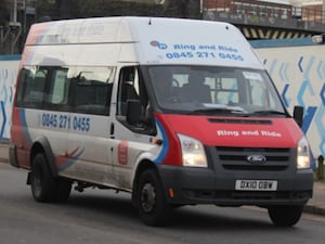 A Ring And Ride bus